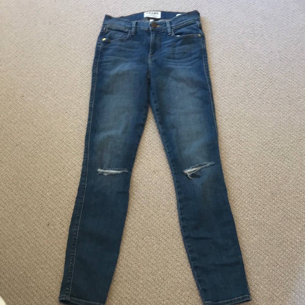 Frame Denim mid rise jeans